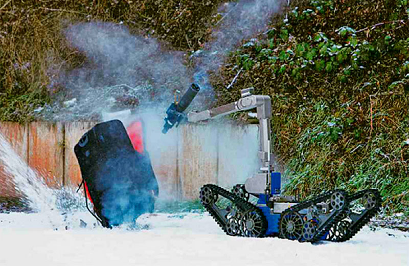 Image 1: illustrating use of Advanced Uncrewed Ground Vehicle Solutions
