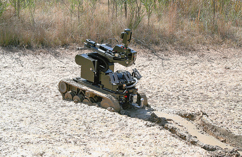 Image 2: illustrating use of Advanced Uncrewed Ground Vehicle Solutions