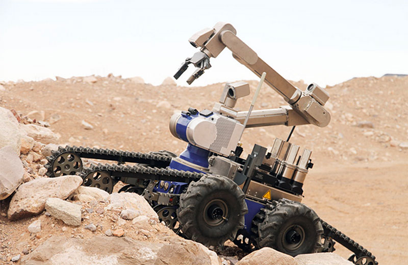 Image 3: illustrating use of Advanced Uncrewed Ground Vehicle Solutions